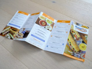 DannyBoys Menu Design